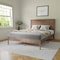 Flash Furniture LT Brown Queen Wooden Platform Bed with Headboard MG-09004QB-Q-OAK-GG - alternate 1